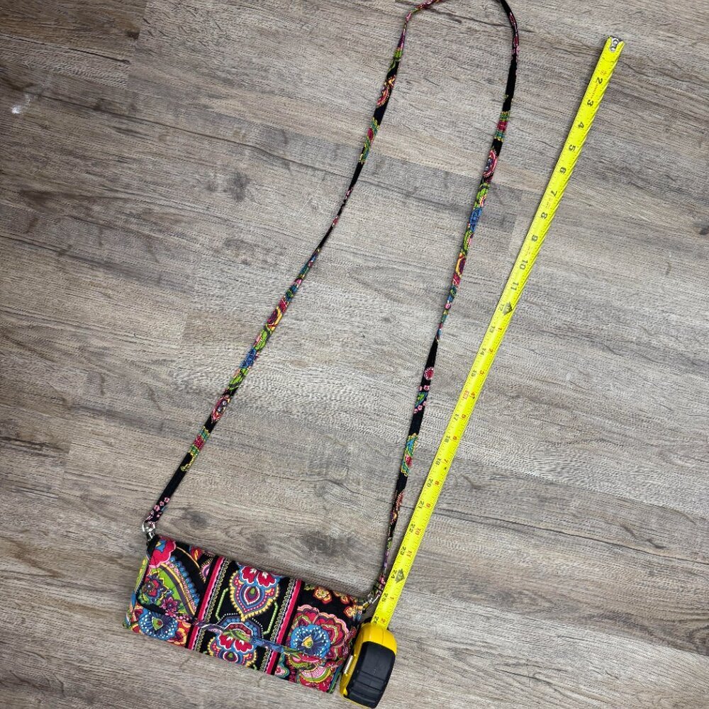 Vera Bradley Tri-Fold crossbody wallet Symphony in Hue - Picture 5 of 5